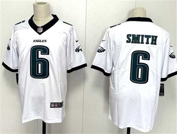 Men%27s Philadelphia Eagles #6 DeVonta Smith White 2024 New Vapor Untouchable Limited Stitched Jersey->philadelphia eagles->NFL Jersey