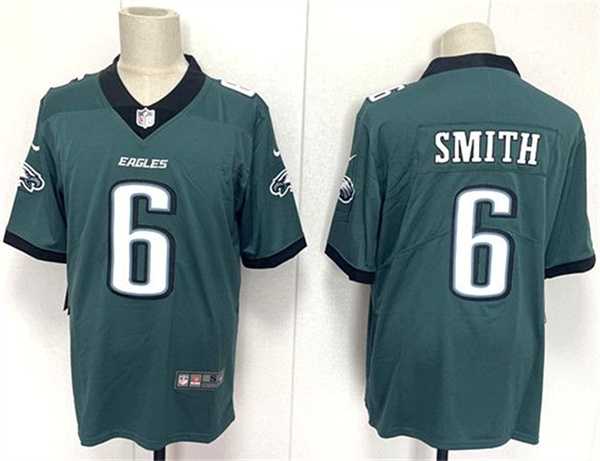 Men%27s Philadelphia Eagles #6 DeVonta Smith Green 2024 New Vapor Untouchable Limited Stitched Jersey->philadelphia eagles->NFL Jersey