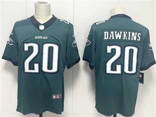 Mens Philadelphia Eagles #20 Brian Dawkins Green 2024 New Vapor Untouchable Limited Stitched Jersey->philadelphia eagles->NFL Jersey