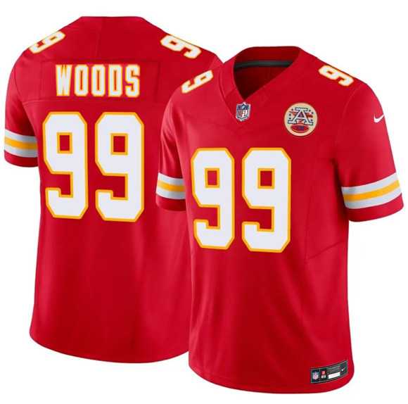 Mens Kansas City Chiefs #99 Peter Woods Red 2026 Draft F.U.S.E. Vapor Untouchable Limited Stitched Jersey->kansas city chiefs->NFL Jersey