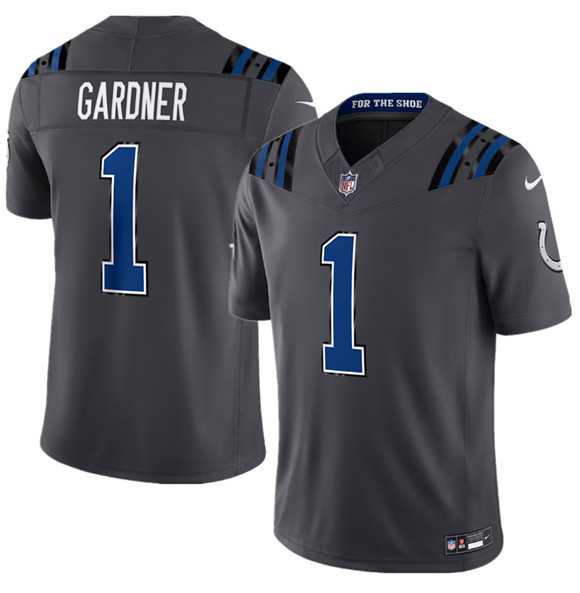 Men%27s Indianapolis Colts #1 Sauce Gardner Dark Gray 2026 F.U.S.E. Rivalries Collection Limited Stitched Jersey Dzhi->houston texans->NFL Jersey