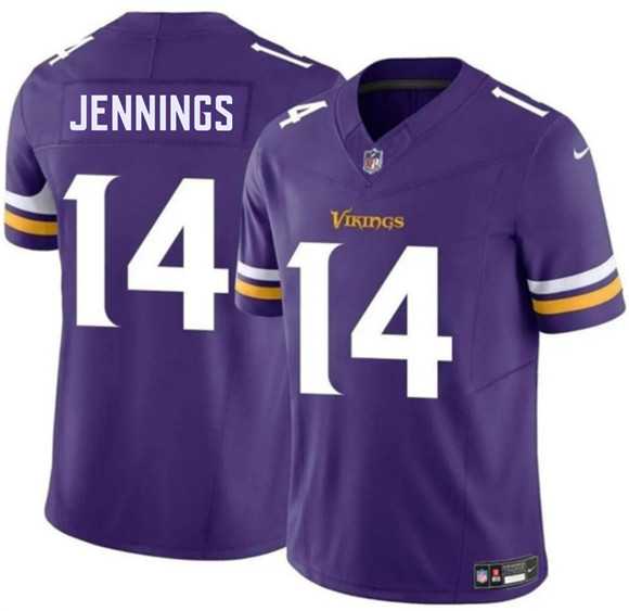Mens Minnesota Vikings #14 Jauan Jennings Purple 2026 F.U.S.E. Vapor Untouchable Limited Stitched Jersey->minnesota vikings->NFL Jersey