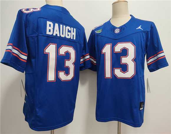Men%27s Florida Gators #13 Jadan Baugh Royal F.U.S.E. Stitched Jersey->lsu tigers->NCAA Jersey