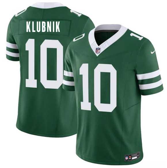 Men%27s New York Jets #10 Cade Klubnik Green 2026 Draft F.U.S.E. Vapor Untouchable Limited Stitched Jersey->new york jets->NFL Jersey