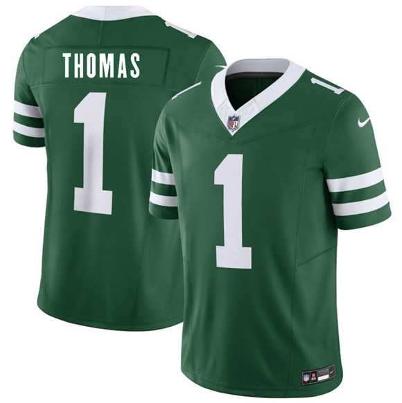 Men%27s New York Jets #1 Azareye%27h Thomas Green 2026 Draft F.U.S.E. Vapor Untouchable Limited Stitched Jersey->new york jets->NFL Jersey