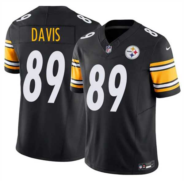 Men%27s Pittsburgh Steelers #89 Joaquin Davis Black 2026 F.U.S.E. Vapor Limited Stitched Jersey->chicago bulls->NBA Jersey