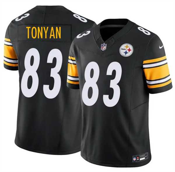Men%27s Pittsburgh Steelers #83 Robert Tonyan Black 2026 F.U.S.E. Vapor Limited Stitched Jersey->tennessee titans->NFL Jersey