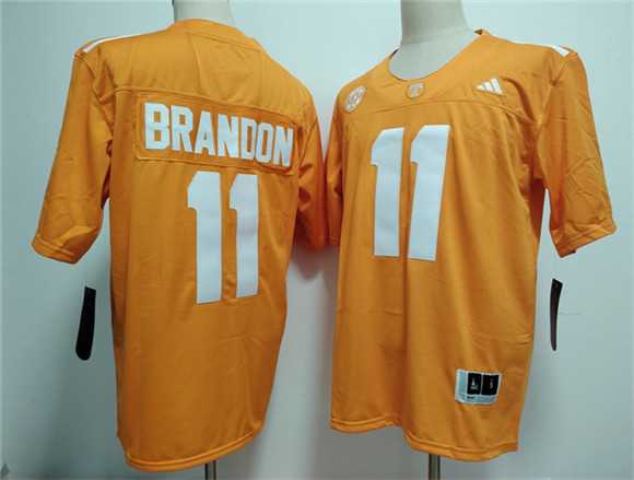 Men%27s Tennessee Volunteers #11 Faizon Brandon Orange 2026 Stitched Jersey->tennessee volunteers->NCAA Jersey