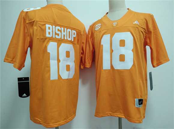 Men%27s Tennessee Volunteers #18 Desean Bishop Orange 2026 Stitched Jersey->tennessee volunteers->NCAA Jersey