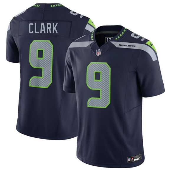 Men%27s Seattle Seahawks #9 Bud Clark Navy 2026 Draft F.U.S.E. Vapor Untouchable Limited Stitched Jersey->san francisco 49ers->NFL Jersey