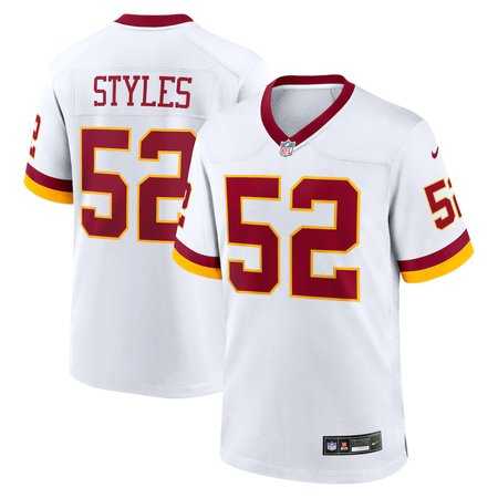 Mens Washington Commanders #52 Sonny Styles White Vapor Limited Stitched Jersey->washington commanders->NFL Jersey