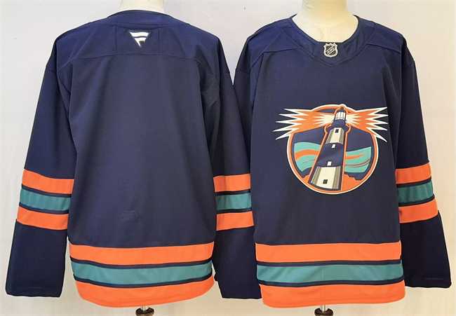 Men%27s New York Islanders Blank Navy 2026 Stitched Hockey Jersey->new york islanders->NHL Jersey