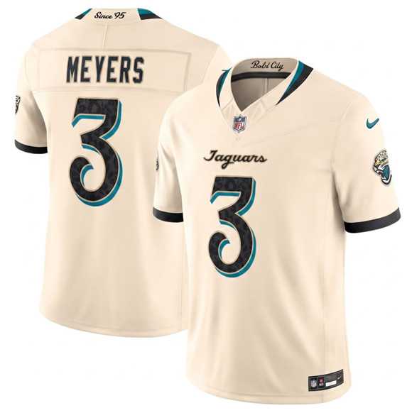 Men%27s Jacksonville Jaguars #3 Jakobi Meyers Cream 2026 F.U.S.E. Rivalries Collection Limited Stitched Jersey Dzhi->jacksonville jaguars->NFL Jersey