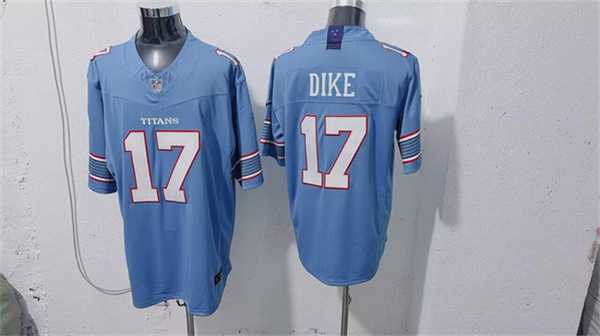 Men%27s Tennessee Titans #17 Chimere Dike Light Blue 2026 F.U.S.E. Vapor Limited Stitched Jersey->san francisco 49ers->NFL Jersey