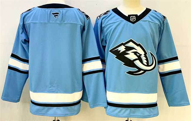 Men%27s Utah Mammoth Blank Blue 2025 Stitched Jersey->vegas golden knights->NHL Jersey