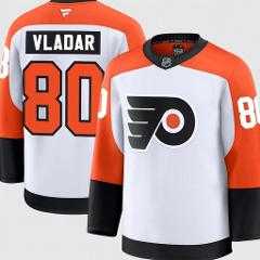 Men%27s Philadelphia Flyers #80 Dan Vladar White 2024-25 Away Stitched Hockey Jersey Dzhi->philadelphia flyers->NHL Jersey