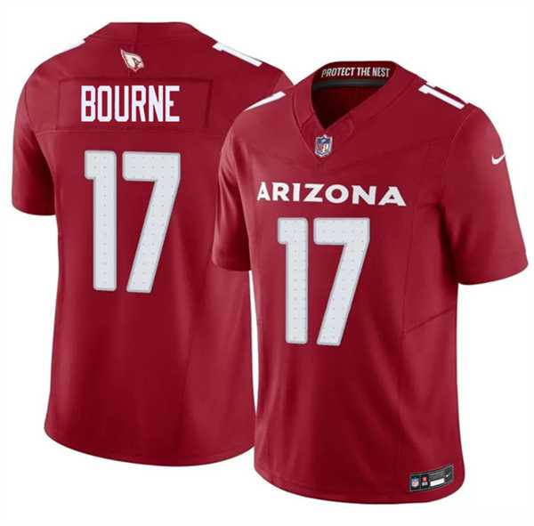 Men%27s Arizona Cardinals #17 Kendrick Bourne Red 2026 F.U.S.E. Vapor Untouchable Limited Stitched Jersey Dzhi->tennessee titans->NFL Jersey
