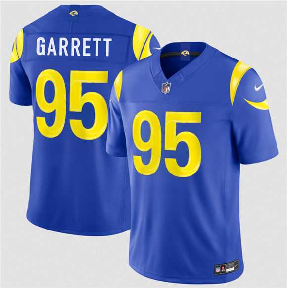 Men%27s Los Angeles Rams #95 Myles Garrett Royal 2026 Draft F.U.S.E. Vapor Limited Stitched Jersey Dzhi->indianapolis colts->NFL Jersey
