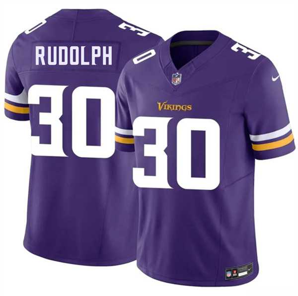 Men%27s Minnesota Vikings #30 Trayvon Rudolph Purple 2026 F.U.S.E. Vapor Untouchable Limited Stitched Jersey Dzhi->miami dolphins->NFL Jersey