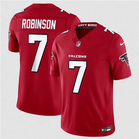 Men%27s Atlanta Falcons #7 Bijan Robinson Red 2026 New F.U.S.E. Vapor Untouchable Limited Stitched Jersey Dzhi->atlanta falcons->NFL Jersey