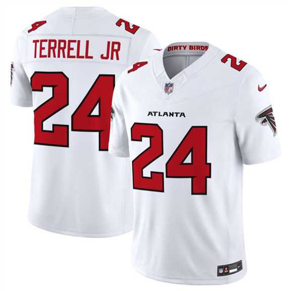Men%27s Atlanta Falcons #24 A.J. Terrell White 2026 New F.U.S.E. Vapor Untouchable Limited Stitched Jersey Dzhi->atlanta falcons->NFL Jersey