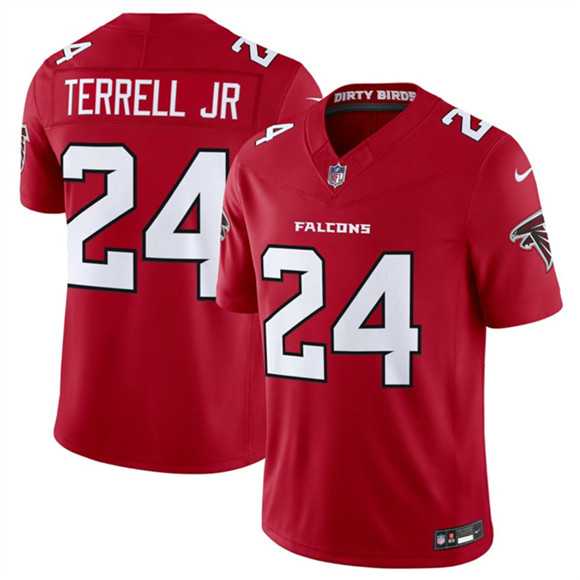 Men%27s Atlanta Falcons #24 A.J. Terrell Red 2026 New F.U.S.E. Vapor Untouchable Limited Stitched Jersey Dzhi->atlanta falcons->NFL Jersey