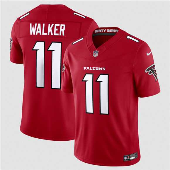 Men%27s Atlanta Falcons #11 Jalon Walker Red 2026 New F.U.S.E. Vapor Untouchable Limited Stitched Jersey Dzhi->atlanta falcons->NFL Jersey