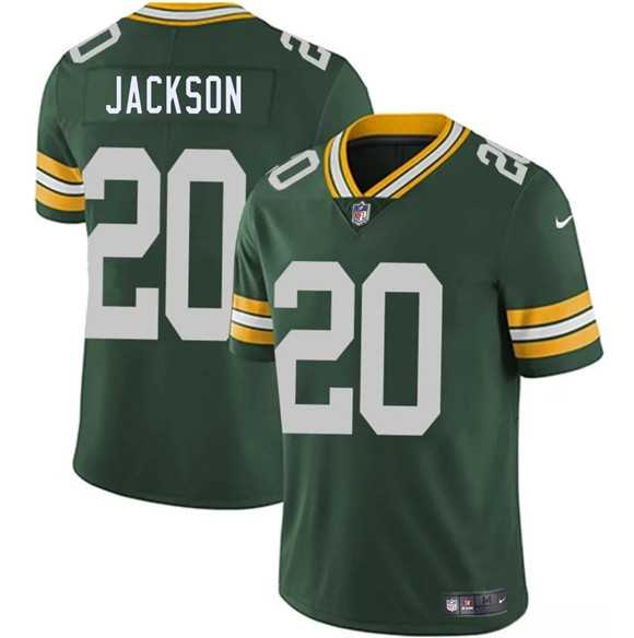 Men & Women & Youth Green Bay Packers #20 Domani Jackson Green 2026 Vapor Untouchable Limited Stitched Jersey->green bay packers->NFL Jersey
