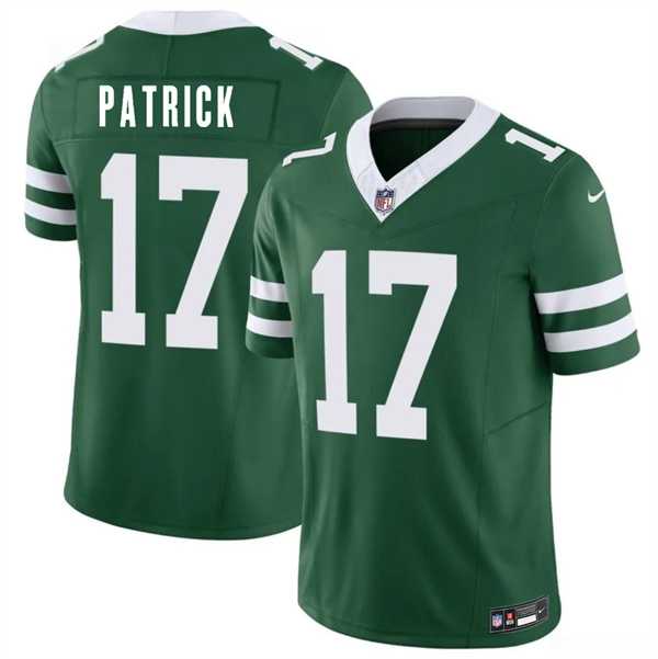 Men%27s New York Jets #17 Tim Patrick Green 2026 F.U.S.E. Vapor Untouchable Limited Stitched Jersey Dzhi->new york giants->NFL Jersey