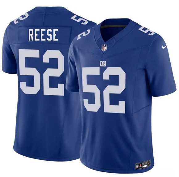 Men%27s New York Giants #52 Arvell Reese Blue 2026 Draft F.U.S.E. Vapor Untouchable Limited Stitched Jersey Dzhi->minnesota vikings->NFL Jersey