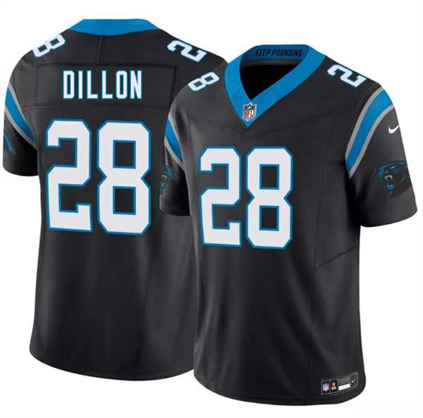 Men%27s Carolina Panthers #28 A.J. Dillon Black 2026 F.U.S.E. Vapor Limited Stitched Jersey Dzhi->cincinnati bengals->NFL Jersey