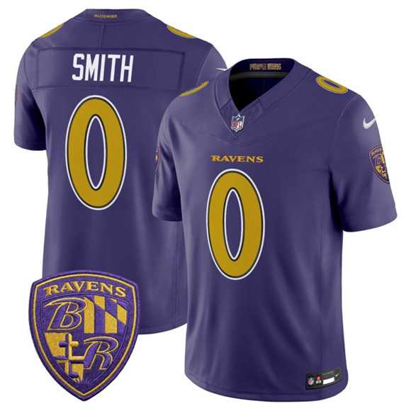 Men%27s Baltimore Ravens #0 Roquan Smith Purple 2026 F.U.S.E. Alternate Vapor Limited Stitched Jersey Dzhi->baltimore ravens->NFL Jersey