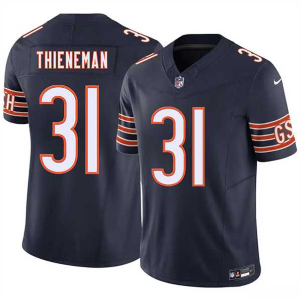 Men%27s Chicago Bears #31 Dillon Thieneman Navy 2026 Draft F.U.S.E. Vapor Untouchable Limited Stitched Jersey Dzhi->cincinnati bengals->NFL Jersey