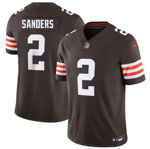 Men%27s Cleveland Browns #2 Shedeur Sanders Brown 2026 F.U.S.E. Vapor Limited Stitched Jersey Dzhi->chicago bears->NFL Jersey