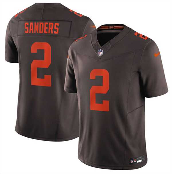 Men%27s Cleveland Browns #2 Shedeur Sanders Brown 2026 F.U.S.E. %27Alpha Dawg Edition%27 Vapor Limited Stitched Jersey Dzhi->chicago bears->NFL Jersey