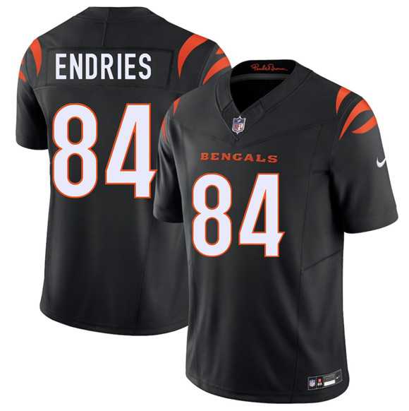 Men%27s Cincinnati Bengals #84 Jack Endries Black 2026 Draft F.U.S.E. Vapor Untouchable Limited Stitched Jersey Dzhi->cincinnati bengals->NFL Jersey