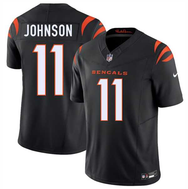 Men%27s Cincinnati Bengals #11 Josh Johnson Black 2026 F.U.S.E. Vapor Untouchable Limited Stitched Jersey Dzhi->cincinnati bengals->NFL Jersey