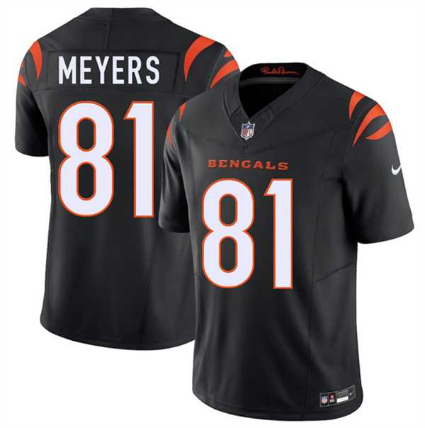 Men%27s Cincinnati Bengals #81 Dohnte Meyers Black 2026 F.U.S.E. Vapor Untouchable Limited Stitched Jersey Dzhi->cincinnati bengals->NFL Jersey