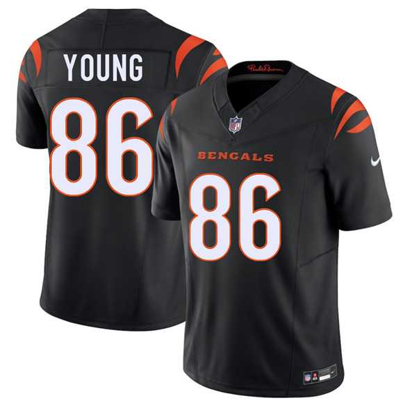 Men%27s Cincinnati Bengals #86 Colbie Young Black 2026 Draft F.U.S.E. Vapor Untouchable Limited Stitched Jersey Dzhi->cincinnati bengals->NFL Jersey