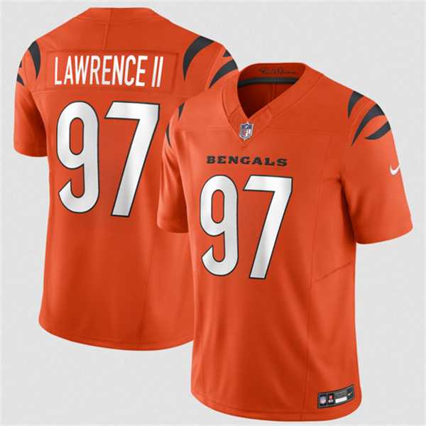 Men%27s Cincinnati Bengals #97 Dexter Lawrence II Orange 2026 F.U.S.E. Vapor Untouchable Limited Stitched Jersey Dzhi->cleveland browns->NFL Jersey