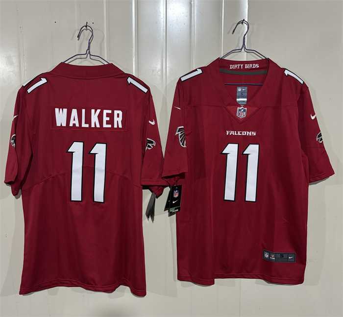 Men%27s Atlanta Falcons #11 Jalon Walker Red 2026 New Vapor Untouchable Limited Stitched Jersey->atlanta falcons->NFL Jersey