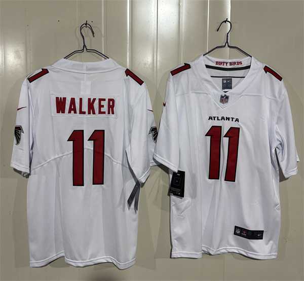 Men%27s Atlanta Falcons #11 Jalon Walker White 2026 New Vapor Untouchable Limited Stitched Jersey->atlanta falcons->NFL Jersey