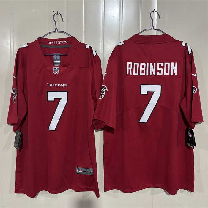 Men%27s Atlanta Falcons #7 Bijan Robinson Red 2026 New Vapor Untouchable Limited Stitched Jersey->atlanta falcons->NFL Jersey