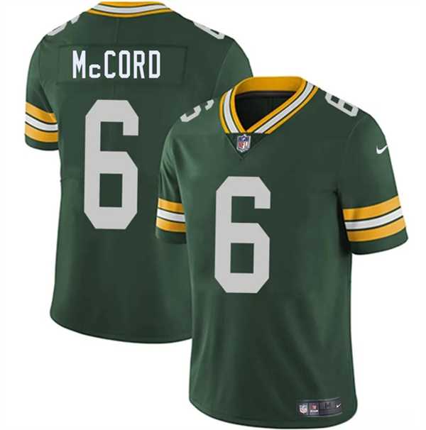 Men%27s Green Bay Packers #6 Kyle McCord Green 2026 Vapor Untouchable Limited Stitched Jersey Dzhi->detroit lions->NFL Jersey