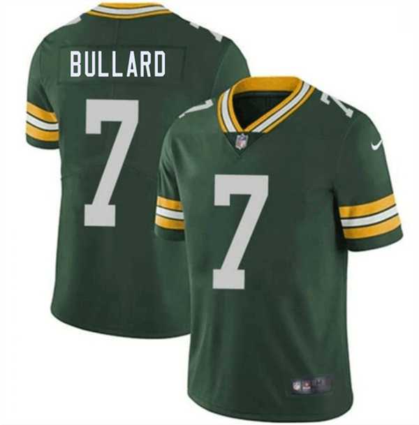 Men%27s Green Bay Packers #7 Javon Bullard Green 2026 Vapor Untouchable Limited Stitched Jersey Dzhi->detroit lions->NFL Jersey