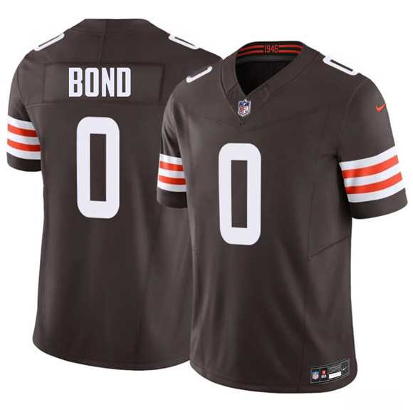 Men%27s Cleveland Browns #0 Isaiah Bond Brown 2026 Draft F.U.S.E. Vapor Limited Stitched Jersey Dzhi->cleveland browns->NFL Jersey