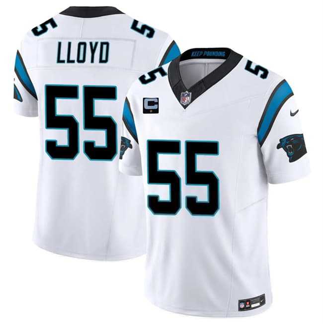 Men%27s Carolina Panthers #55 Devin Lloyd White 2026 F.U.S.E. 1-Star C Patch Vapor Limited Stitched Jersey Dzhi->carolina panthers->NFL Jersey