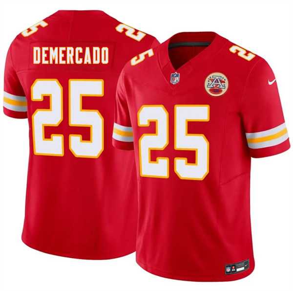 Men%27s Kansas City Chiefs #25 Emari Demercado Red 2026 F.U.S.E. Vapor Untouchable Limited Stitched Jersey Dzhi->kansas city chiefs->NFL Jersey