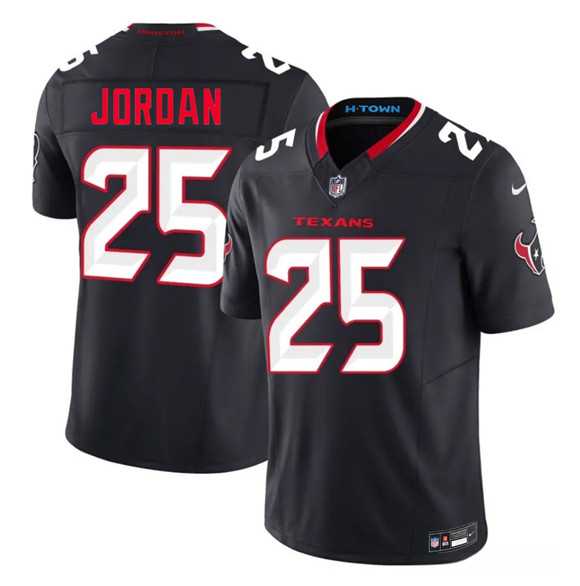 Men%27s Houston Texans #25 Jawhar Jordan Navy 2nd Alternate 2026 F.U.S.E. Vapor Limited Stitched Jersey Dzhi->houston texans->NFL Jersey