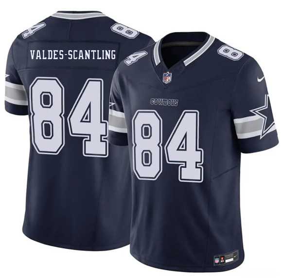 Men%27s Dallas Cowboys #84 Marquez Valdes-Scantling Navy 2026 F.U.S.E. Vapor Untouchable Limited Stitched Jersey Dzhi->detroit lions->NFL Jersey